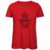 EXTREME GAMES - Red Hand Of Fatima Black T-shirt