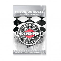 INDEPENDENT - Genuine Parts Phillips Hardware Black/SIlver 1"