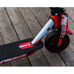 Wall decal vinyl graphic Prostreet Red for Electric Scooter
