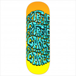 EXTREME GAMES - Slime Repeat Blue Yellow 32mm Fingerboard Deck