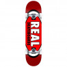 REAL - Classic Oval Red 7.3" Skateboard Complete