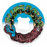 SANTA CRUZ - 53mm Hairballs 50-50 White Blue 95A Wheels