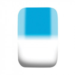 SANTA CRUZ - 53mm Hairballs 50-50 White Blue 95A Wheels