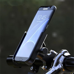 Black phone holder for Electric Scooters