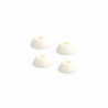 EXTREME GAMES - Bushings Conical Truck Pack White Fingerboard