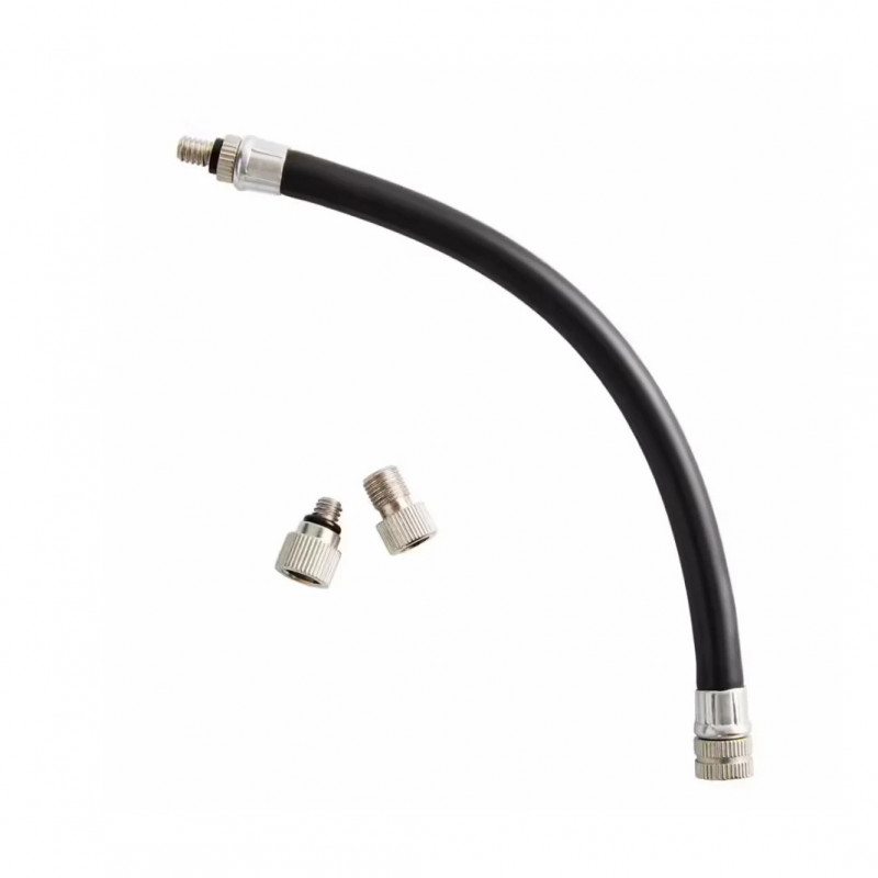 Flexible valve extension hose