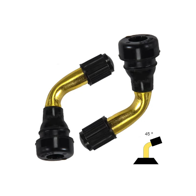 Valvola Tubeless ritorta a 45º PVR 40