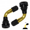 Valvola Tubeless ritorta a 45º PVR 40
