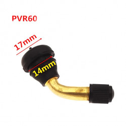 Valvola Tubeless ritorta 45º PVR 60