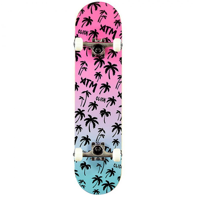ATM - Neon Beach 7.75" Skateboard Complete