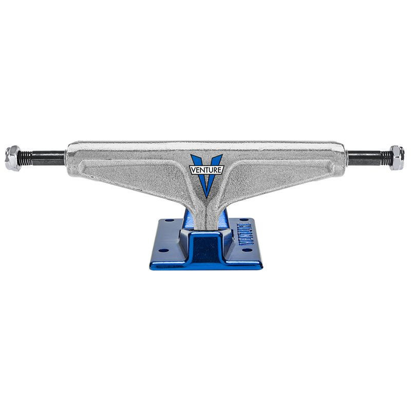 VENTURE - Lo 5.2 Polished / Blue V-Light Trucks