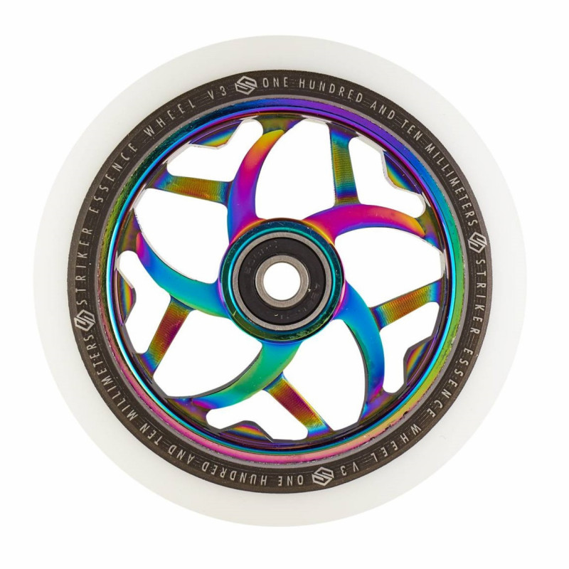 STRIKER - Essence V3 White Rainbow 110mm Wheels