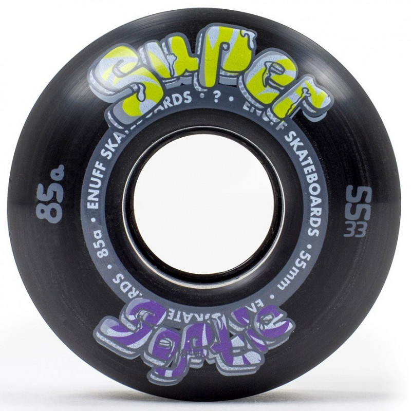 ENUFF - Super Softie Black 55mm 85A Wheels