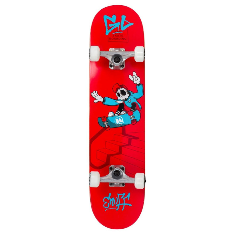 ENUFF - Skully Red 7.25" x 29.5" Skateboard Complete