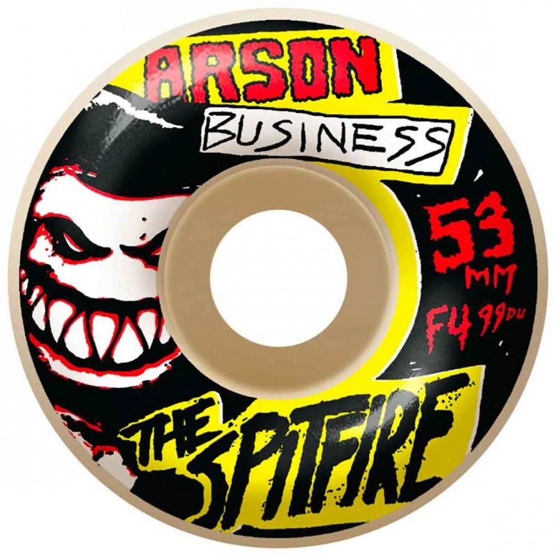 SPITFIRE - F4 Arson Business Classics 55mm 99A Wheels