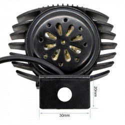 SMARTGYRO - FC1 12-72V LED Headlight with Horn for Electric Scooter for Electric Scooters