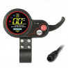 Dashboard Display with TF-100 5-Pin Accelerator for Electric Scooter