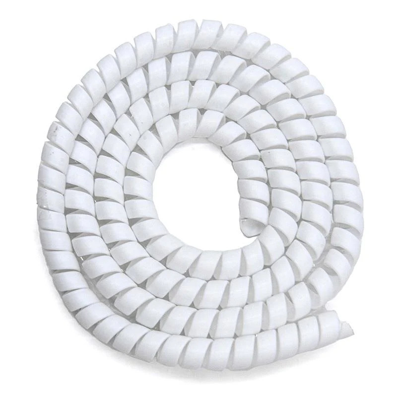 White Cable Cover for Electric Scooter