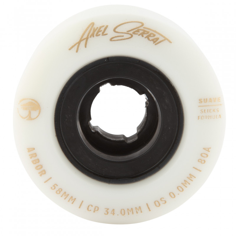 ARBOR - Suave Axel Serrat White 58mm 80A Wheels