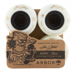 ARBOR - Suave Axel Serrat White 58mm 80A Wheels