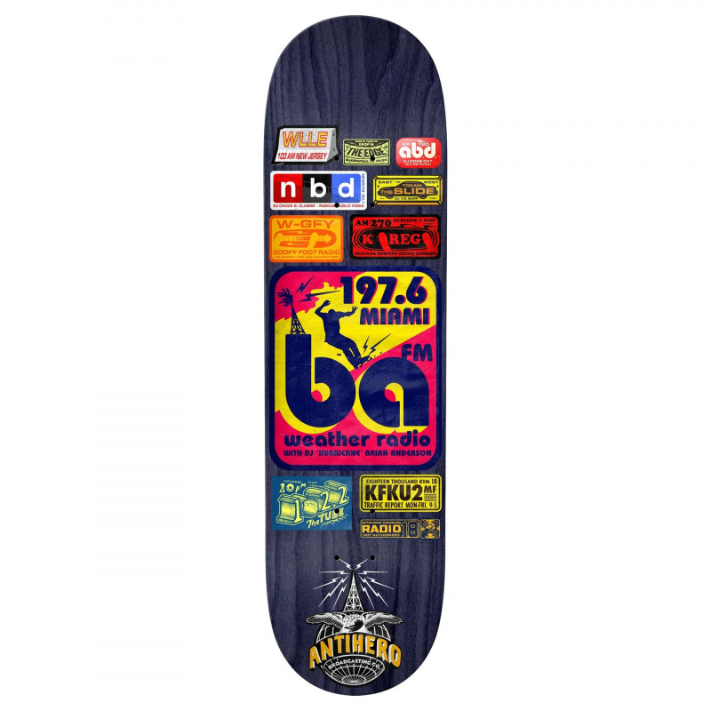 ANTIHERO - Broadcast. 3 Anderson 8.62" Deck
