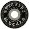 SPITFIRE - 99A Black l.O.G. Classic 58mm Wheels