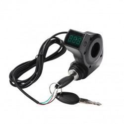 Ignition key lock with...