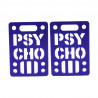 PSYCHO - Soft Risers Purple 1/4"