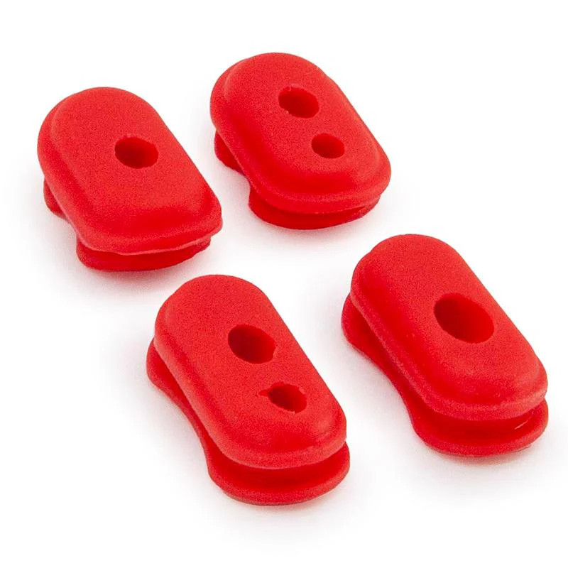 XIAOMI - Red Silicone Cap Set for Electric Scooter