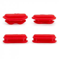 XIAOMI - Red Silicone Cap Set for Electric Scooter