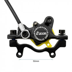 ZOOM - Freno idraulico nero ZOOM CR3 Anteriore Sinistra | 1.2M per Monopattino Elettrico