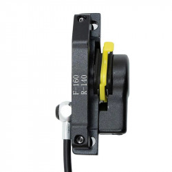 ZOOM - Freno idraulico nero ZOOM CR3 Anteriore Sinistra | 1.2M per Monopattino Elettrico