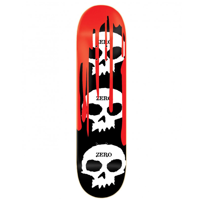 ZERO - Team 3 Skull Blood Black 8,5" Deck
