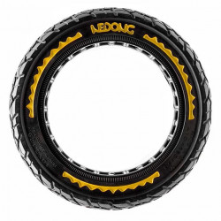 NEDONG - Solid Offroad Tire 10X2.125 - 6.5 (42.5mm) Yellow For Electric Scooters