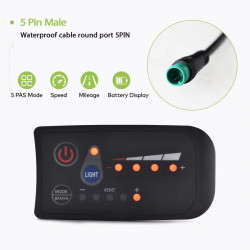 5 Pin Control Panel for E-bike