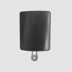EXTREME GAMES - Portatarga Pro Fender con supporto argento per Monopattino Elettrico