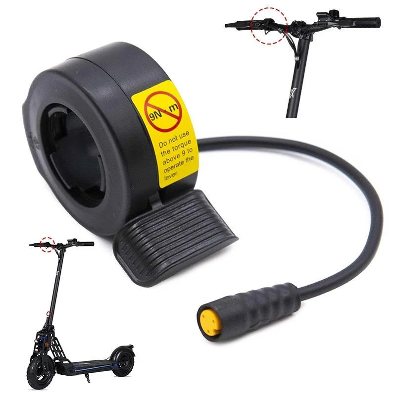 ECOXTREM - Accelerator with Waterproof Connector for Electric Scooter