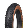 BRN - Copertone Offroad 20x4 Nero/Marrone per Fatbike