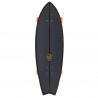 SANTA CRUZ - Flame Dot Shark Surf Skate 9.85in x 31.52in Carver CX