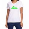 EXTREME GAMES - White Logo Green T-shirt